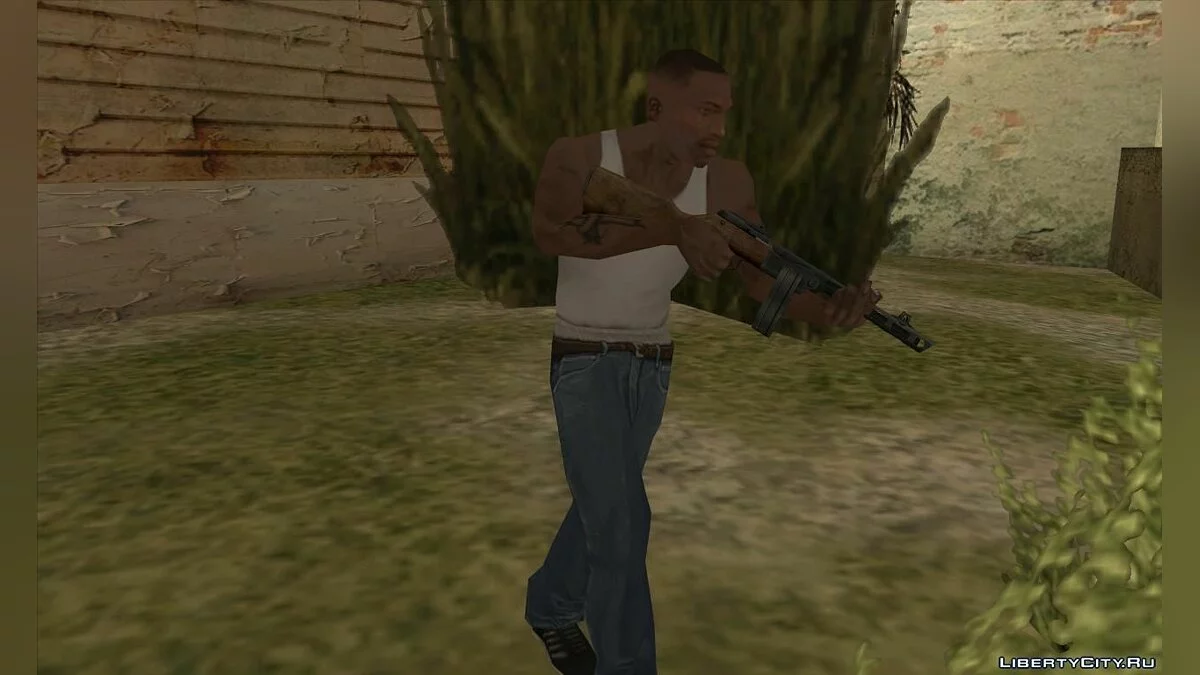 Metralhadora Shpagin / GTA San Andreas
