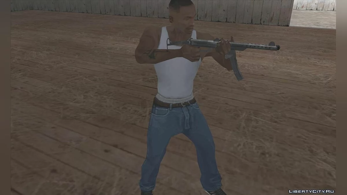 Пістолет-кулемет Судаєва / GTA San Andreas