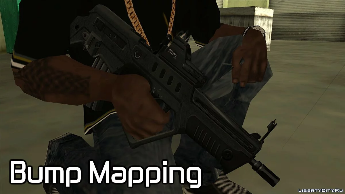 TAR-21 (Bump Mapping) / GTA San Andreas