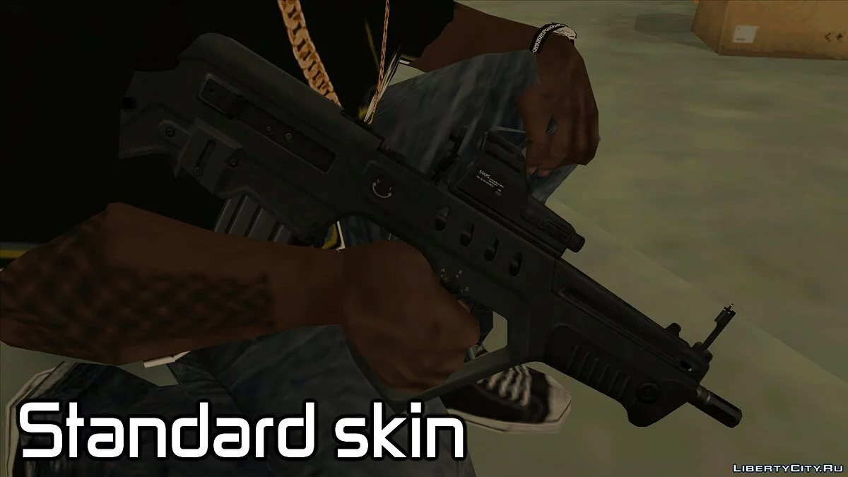 TAR-21 (Bump Mapping) / GTA San Andreas