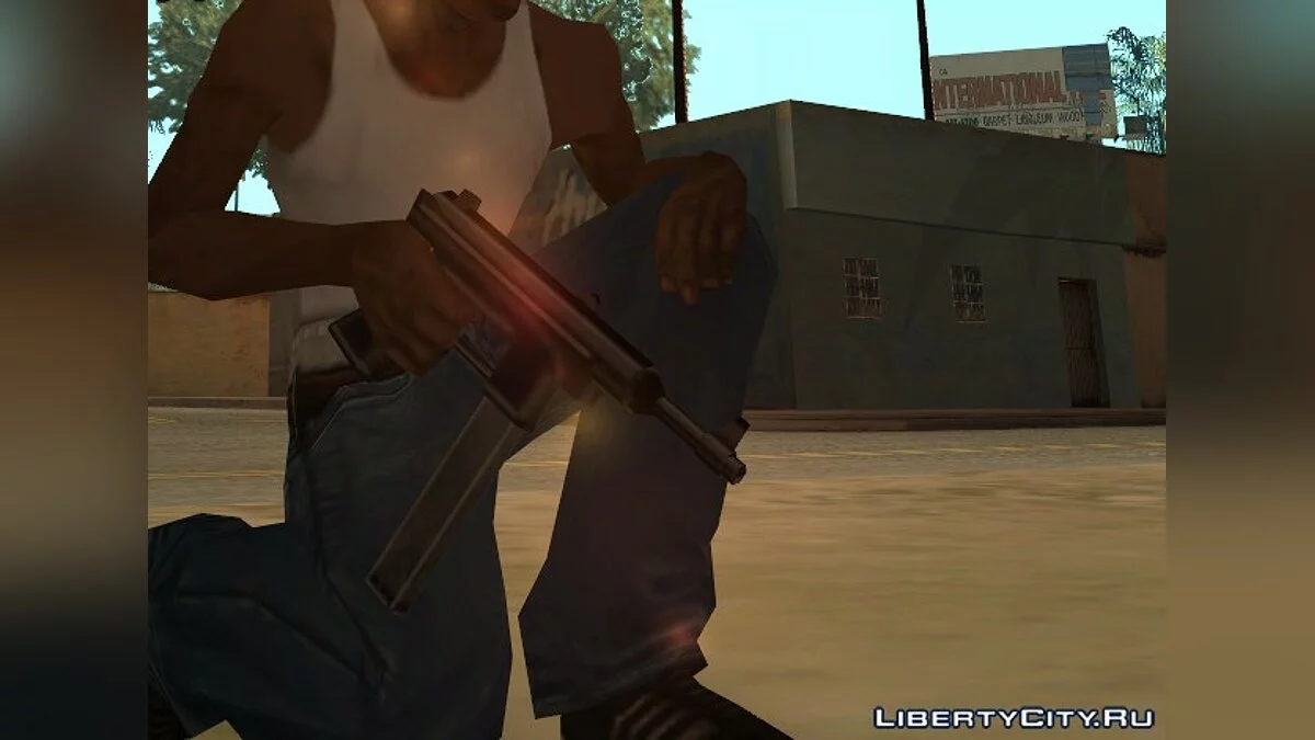 Submachine gun from the game 25 to life / GTA San Andreas