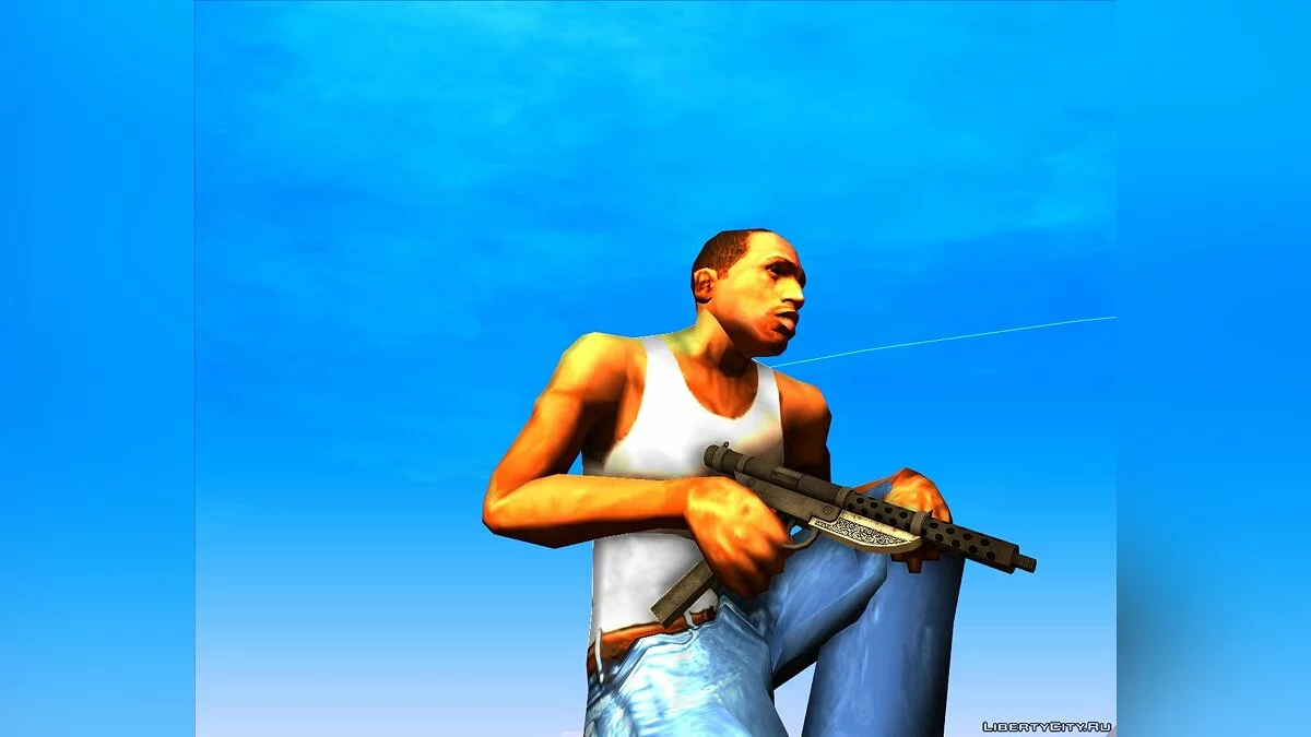 Пістолет-кулемет з гри R.I.P.D. / GTA San Andreas