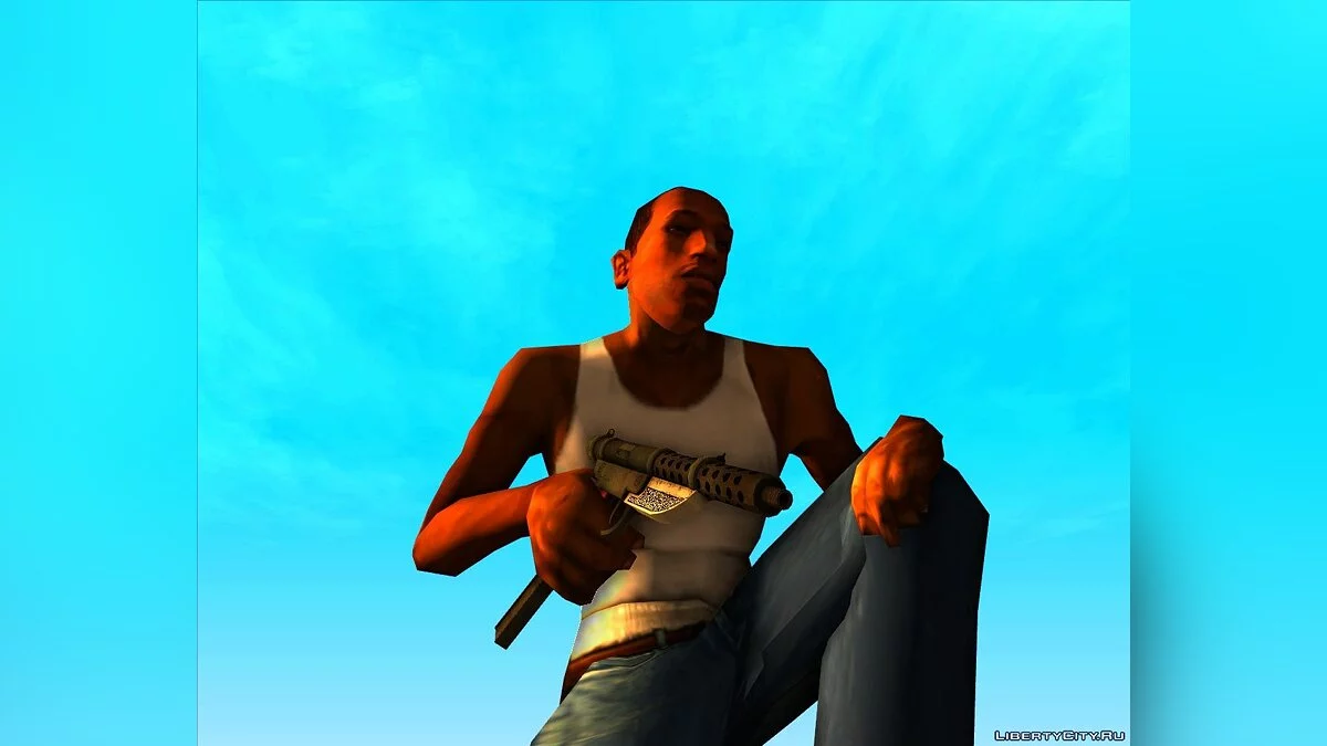 Пістолет-кулемет з гри R.I.P.D. / GTA San Andreas