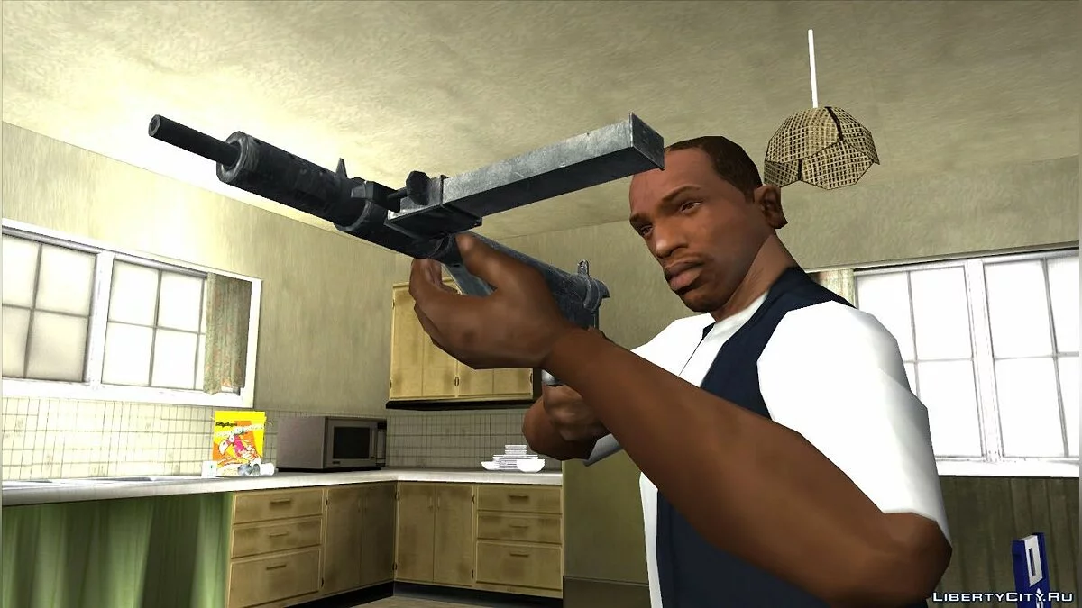 STEN Mk.II from Call of Duty: Black Ops / GTA San Andreas