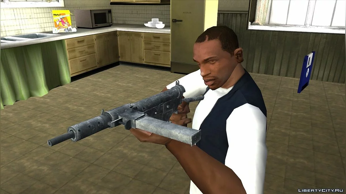 STEN Mk.II from Call of Duty: Black Ops / GTA San Andreas
