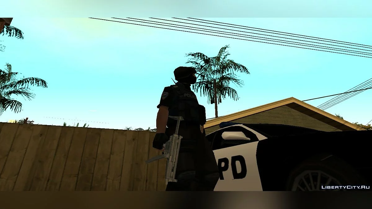 [LQ] MP5 with buttstock / GTA San Andreas