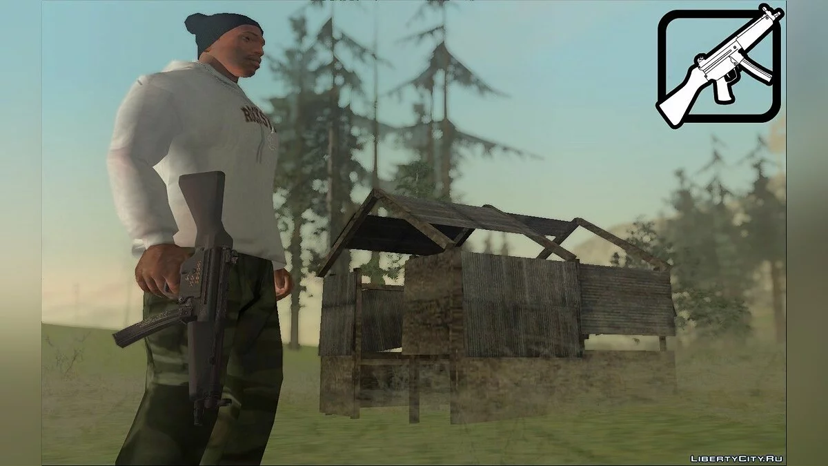MP5 de Payday 2 / GTA San Andreas