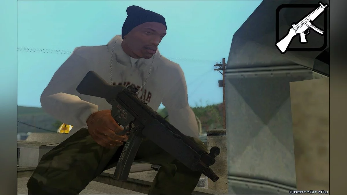 MP5 de Payday 2 / GTA San Andreas