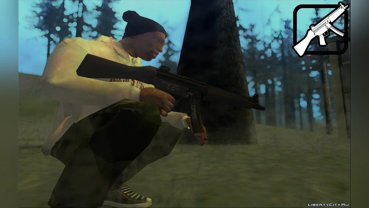 MP5 de Payday 2 / GTA San Andreas