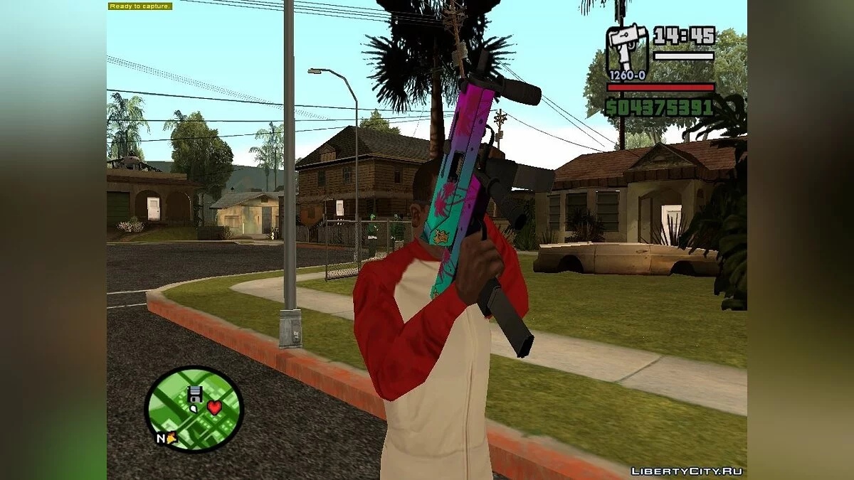 MAC-10 Hotline Miami / GTA San Andreas