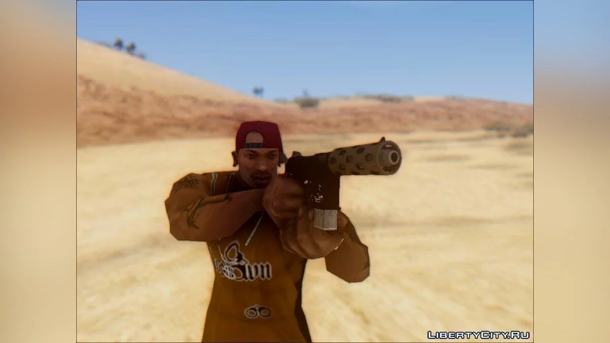 GTA V Vom Feuer Machine Pistol / GTA San Andreas