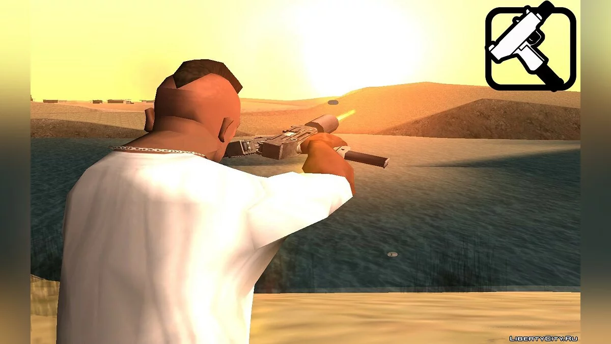 Micro UZI From Hitman: Contracts / GTA San Andreas