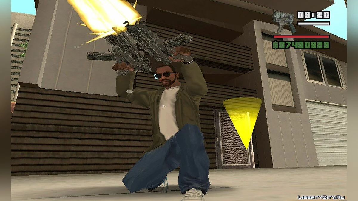 10mm submachine gun з Fallout New Vegas / GTA San Andreas