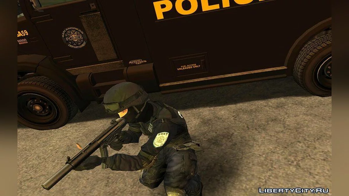MP5 SD2 & SD3 / GTA San Andreas
