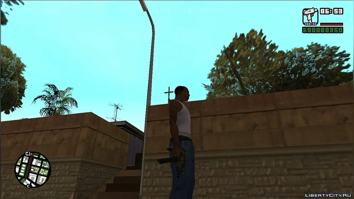 AKS-74U de Battlefield 2 / GTA San Andreas