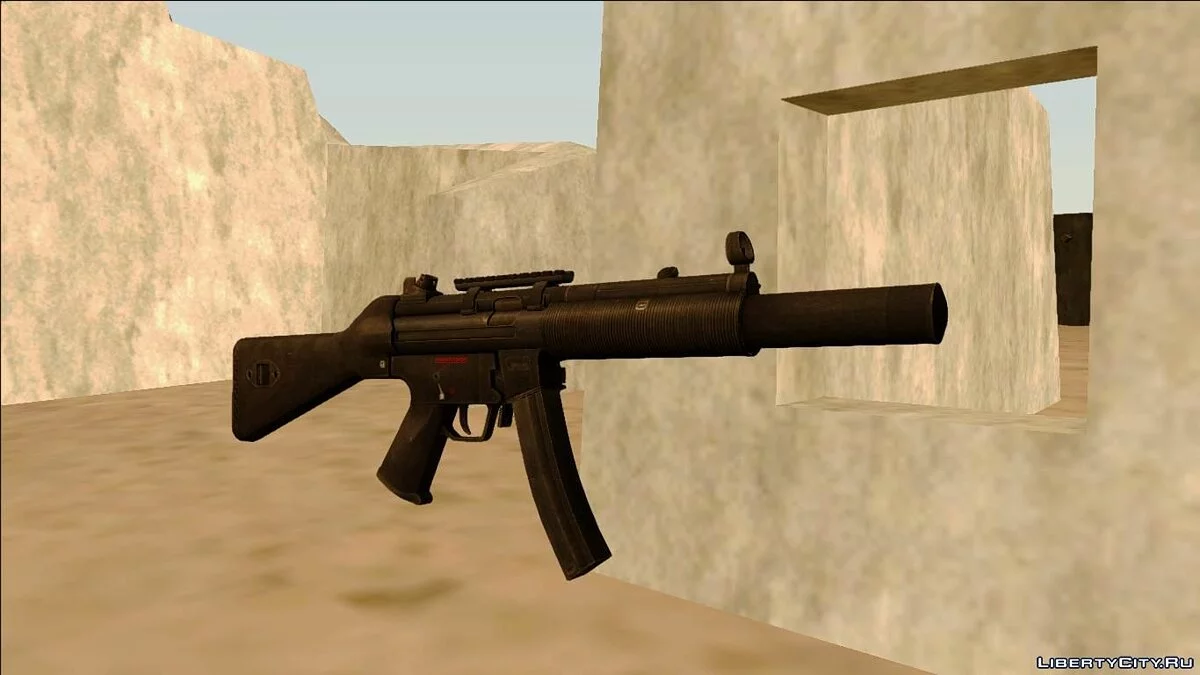 Heckler & Koch MP5SD2 / GTA San Andreas