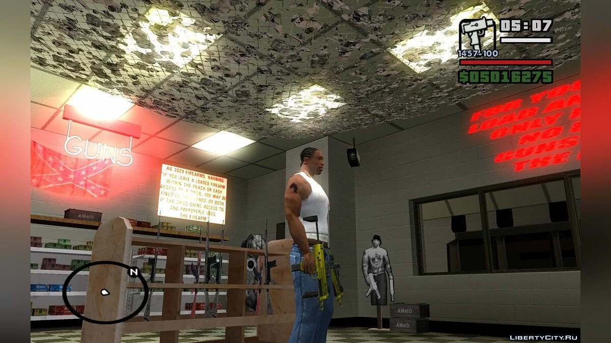 Point Blank MP7 ذهبي خاص / جي تي إيه سان أندرياس