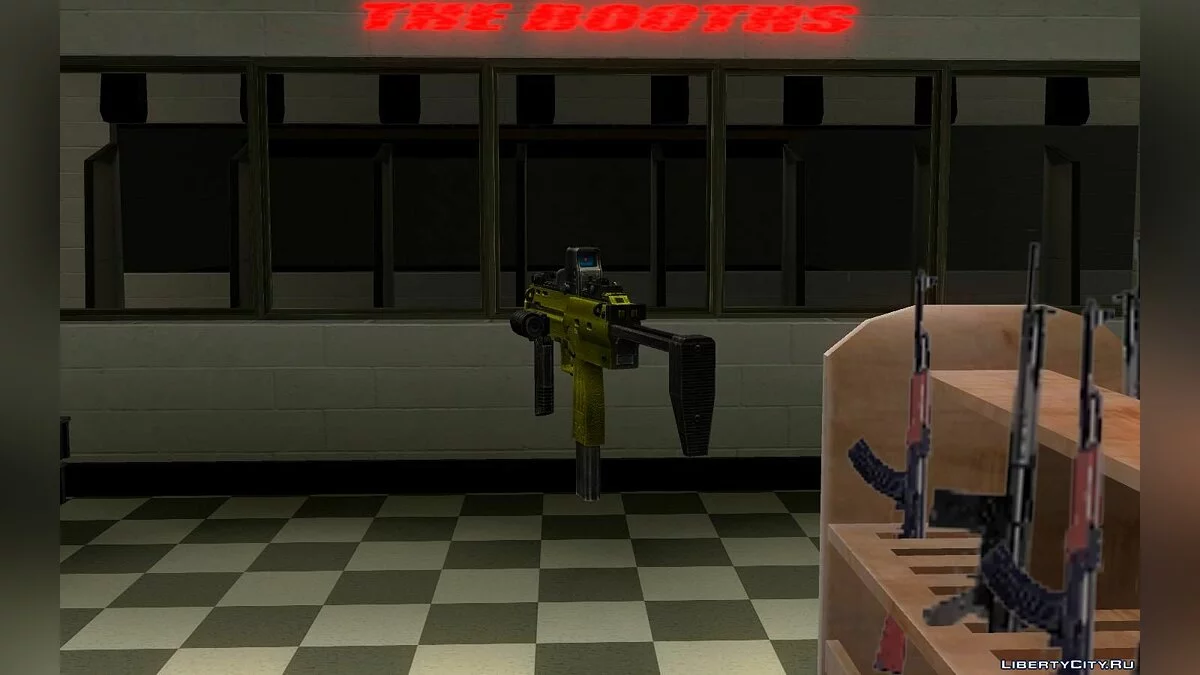 Point Blank MP7 ذهبي خاص / جي تي إيه سان أندرياس