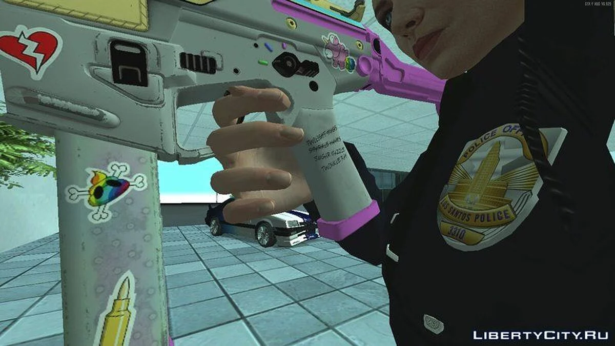 Call of Duty Black Ops 4: GKS Tactical Unicorn / GTA San Andreas