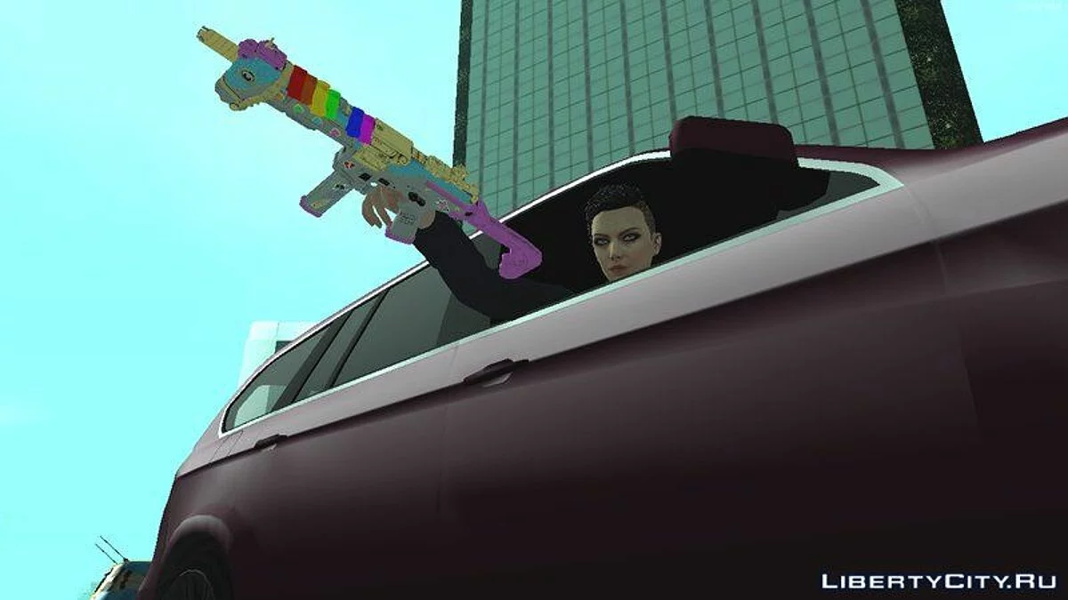 Call of Duty Black Ops 4: GKS Tactical Unicorn / GTA San Andreas