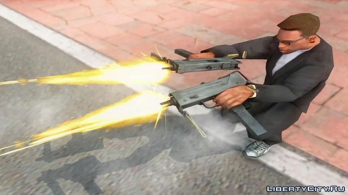 MAC-10 من لعبة Counter Strike: Global Offensive / جي تي إيه سان أندرياس