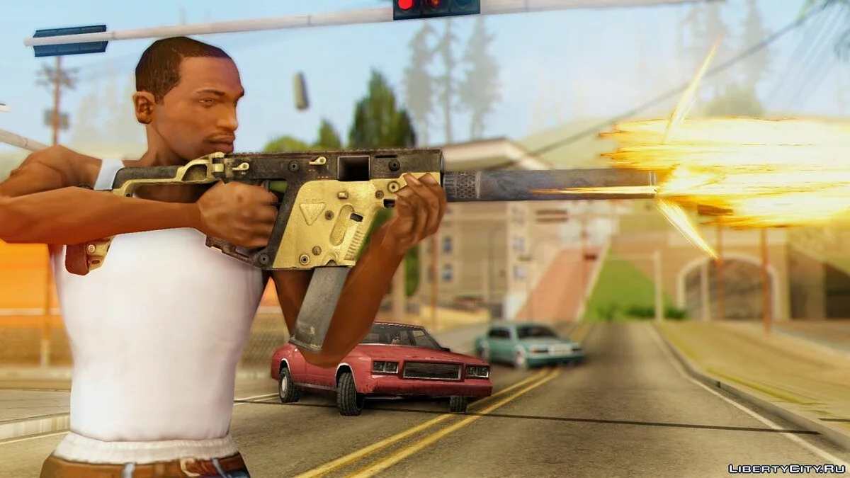 Kriss Vector aus Survarium / GTA San Andreas
