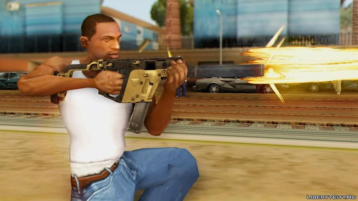 Kriss Vector aus Survarium / GTA San Andreas