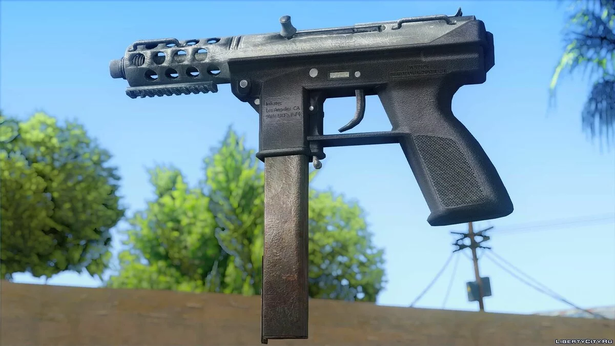 Tec 9 من Battlefield Hardline / جي تي إيه سان أندرياس