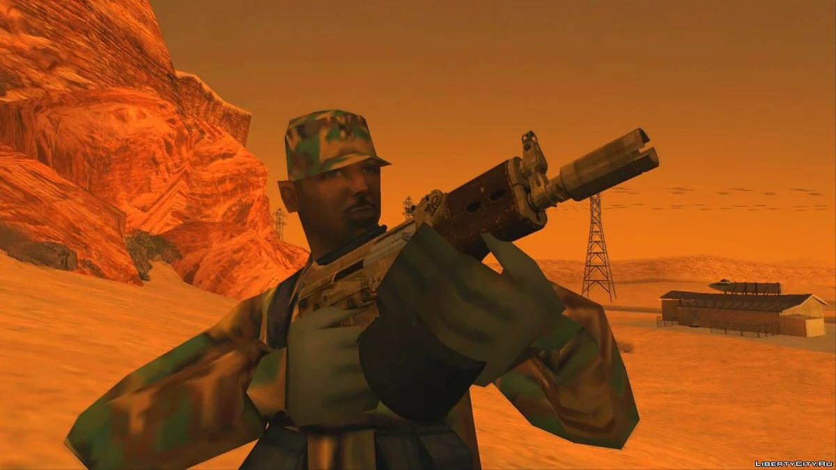 Fuzil Compacto Shrewsbury de GTA 5 / GTA San Andreas