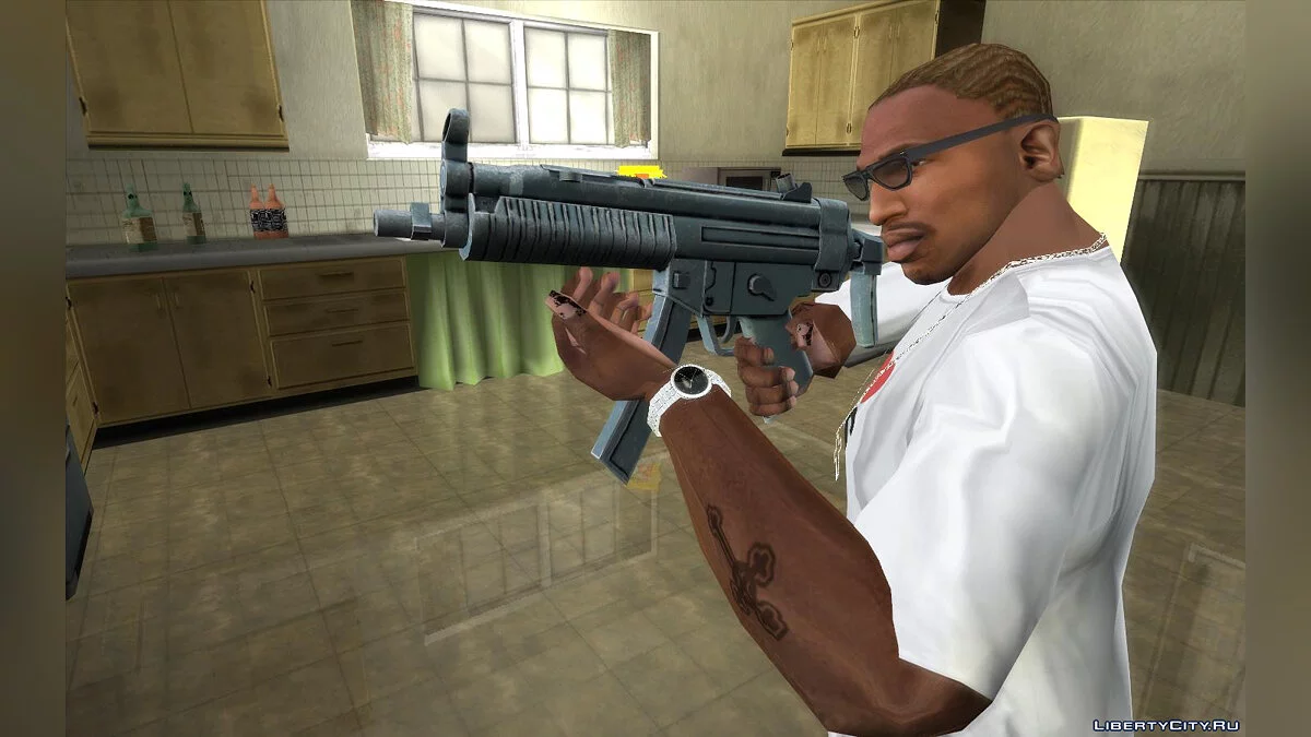 MP5 من SA: The Definitive Edition / جي تي إيه سان أندرياس
