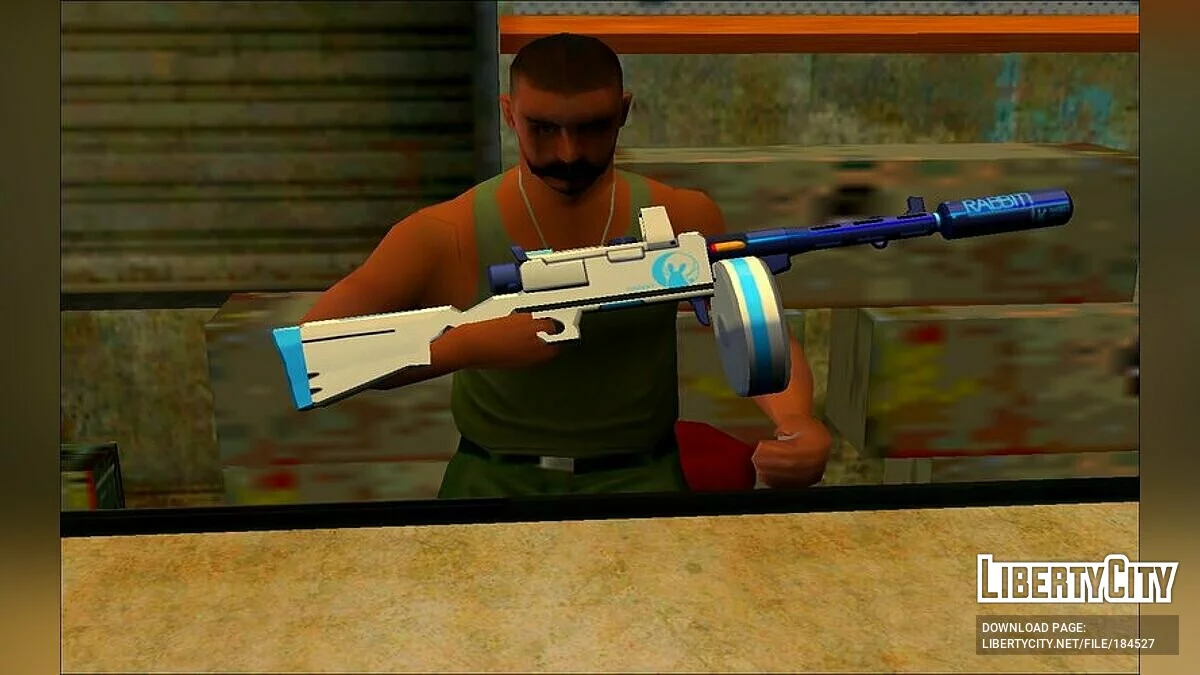 Subfusil Rabbit-31 de tipo corto / GTA San Andreas