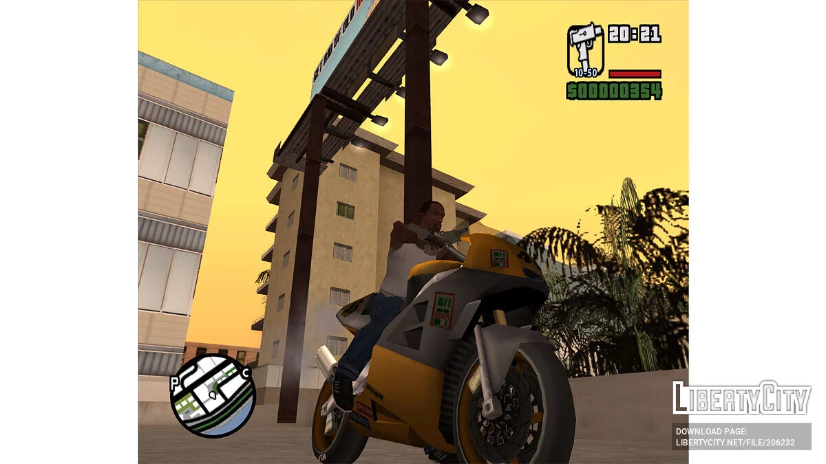 Узи без второго магазина / GTA San Andreas