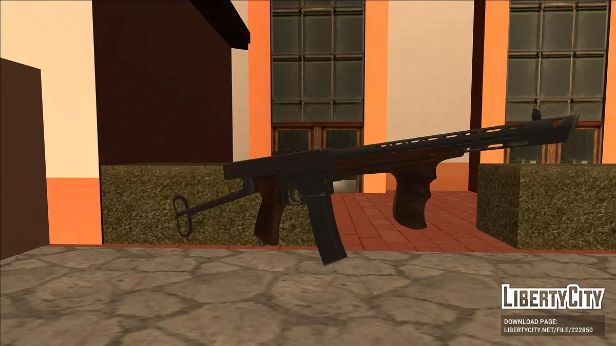 PPK-42 Submachine gun / GTA San Andreas