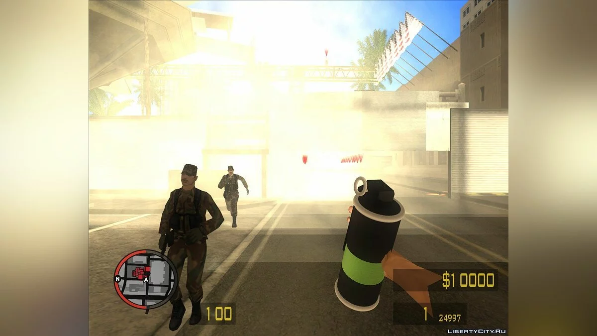 Grenades HD - Гранаты в HD v.2 / GTA San Andreas