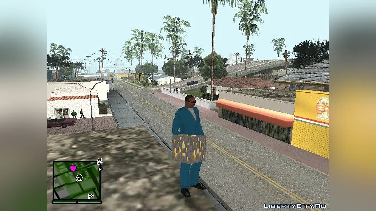 15 blocks from Minecraft'a / GTA San Andreas