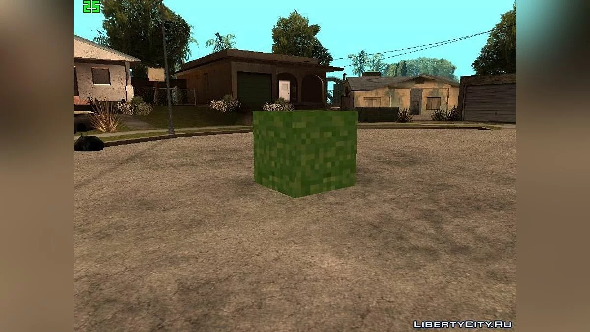 15 blocks from Minecraft'a / GTA San Andreas