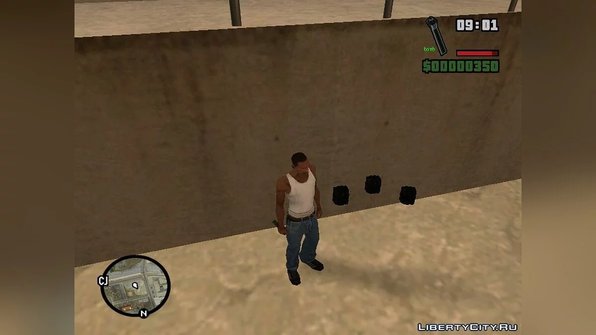 C4 et détonateur du jeu Sniper Ghost Warrior / GTA San Andreas
