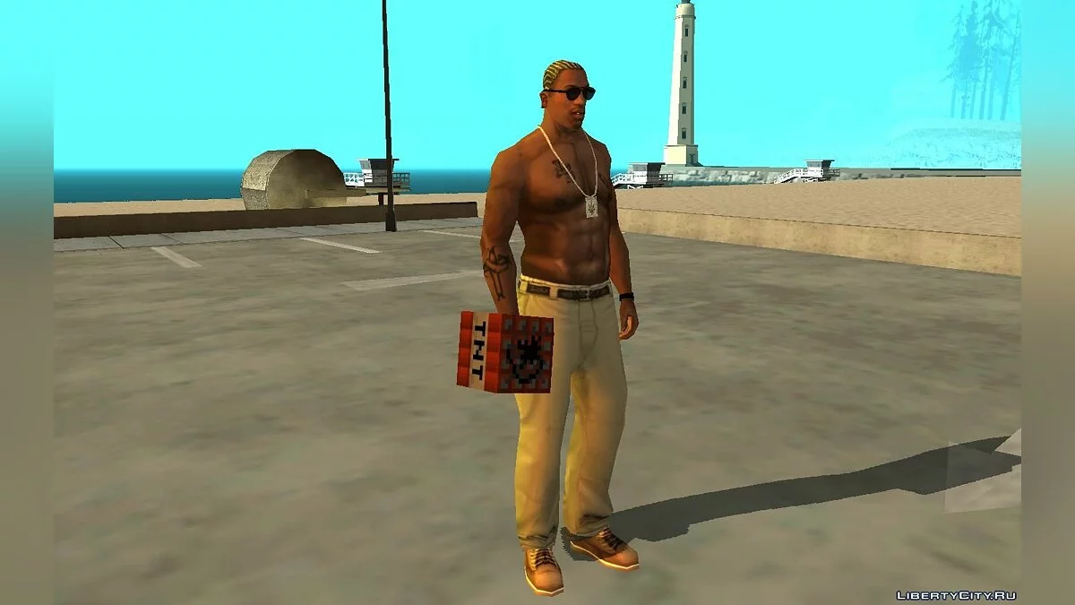 TNT Minecraft / GTA San Andreas