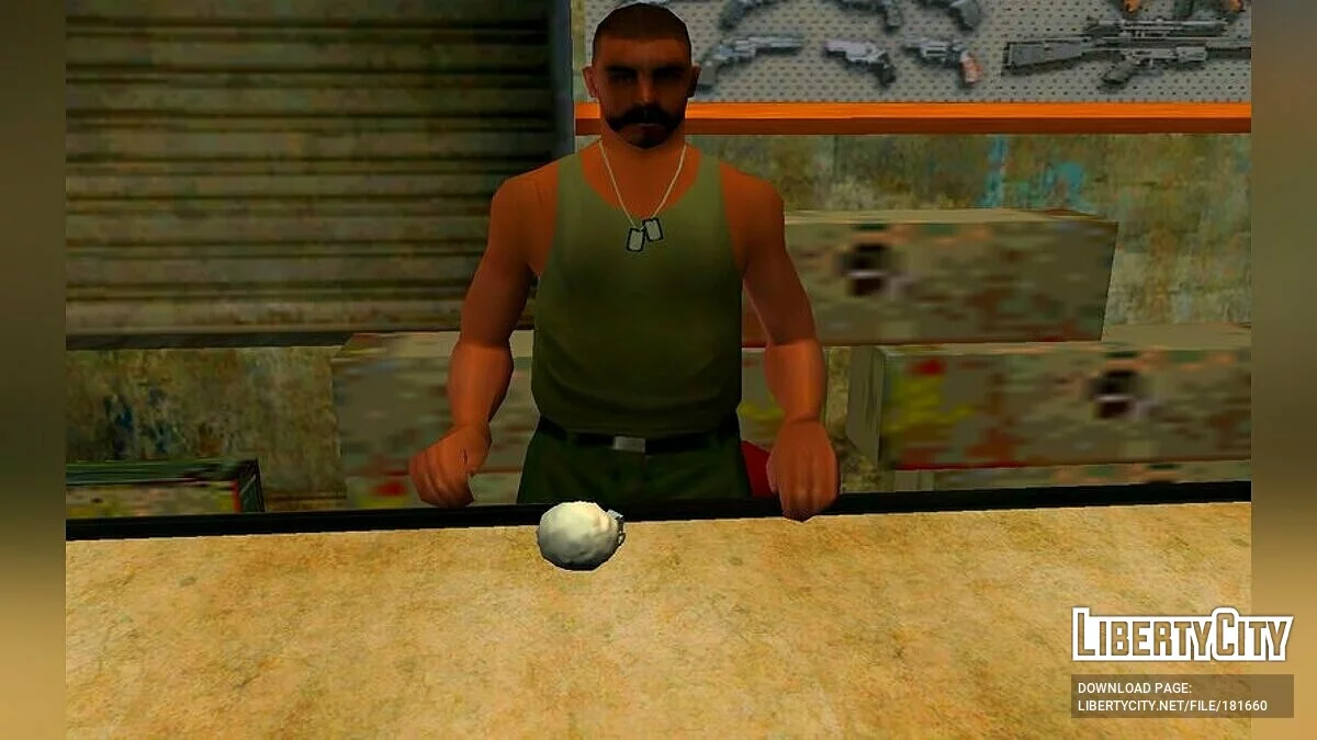 Rabbit Tail Grenade / GTA San Andreas