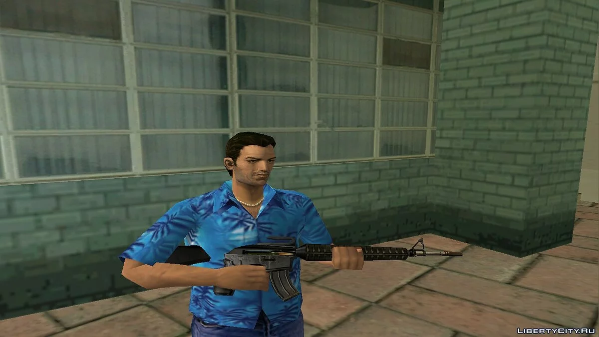 M16 from Postal 2 / GTA Vice City