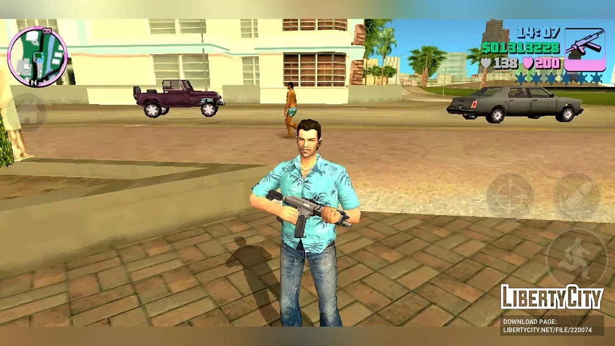 HBRa3 from Call of duty Advanced warfare / GTA Vice City