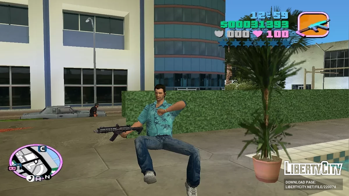 HBRa3 from Call of duty Advanced warfare / GTA Vice City