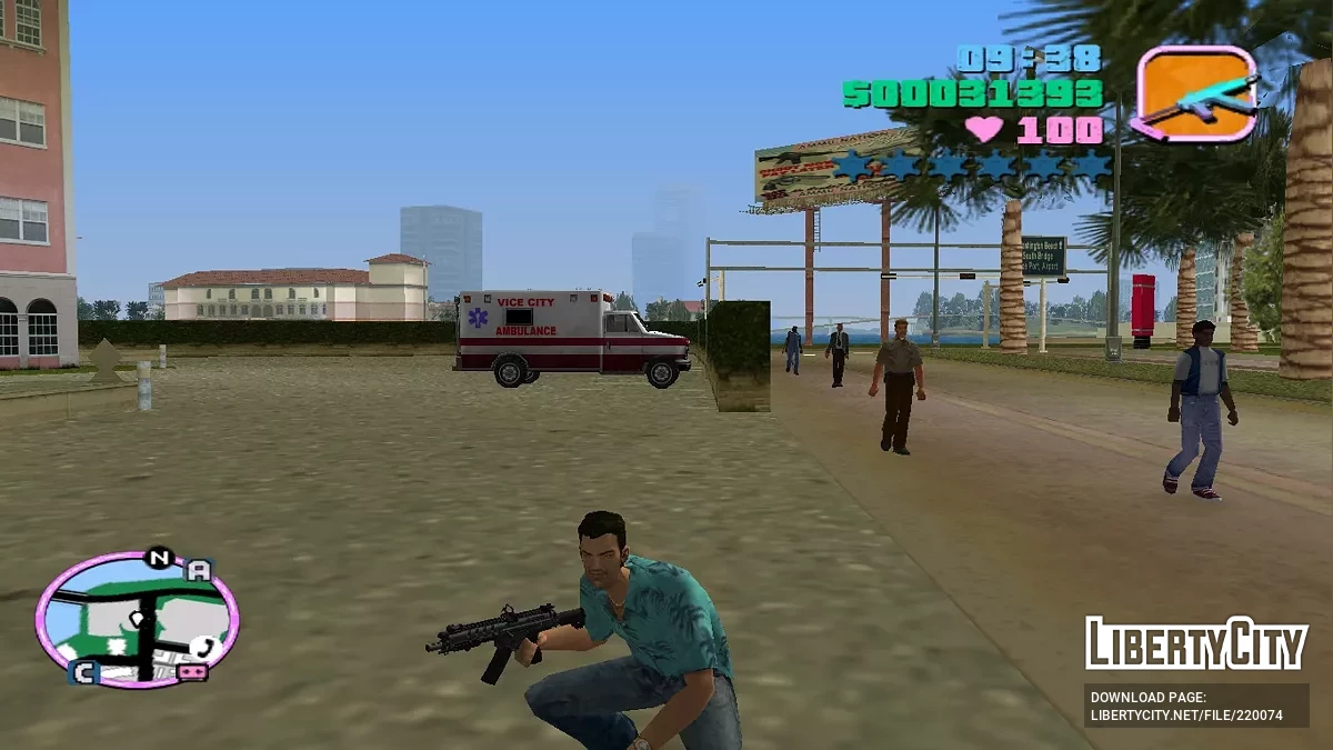 HBRa3 from Call of duty Advanced warfare / GTA Vice City