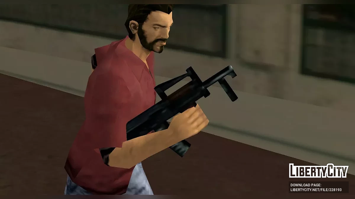 Groza OTs-14 (VC-Stil + MVL-Erweiterung) / GTA Vice City