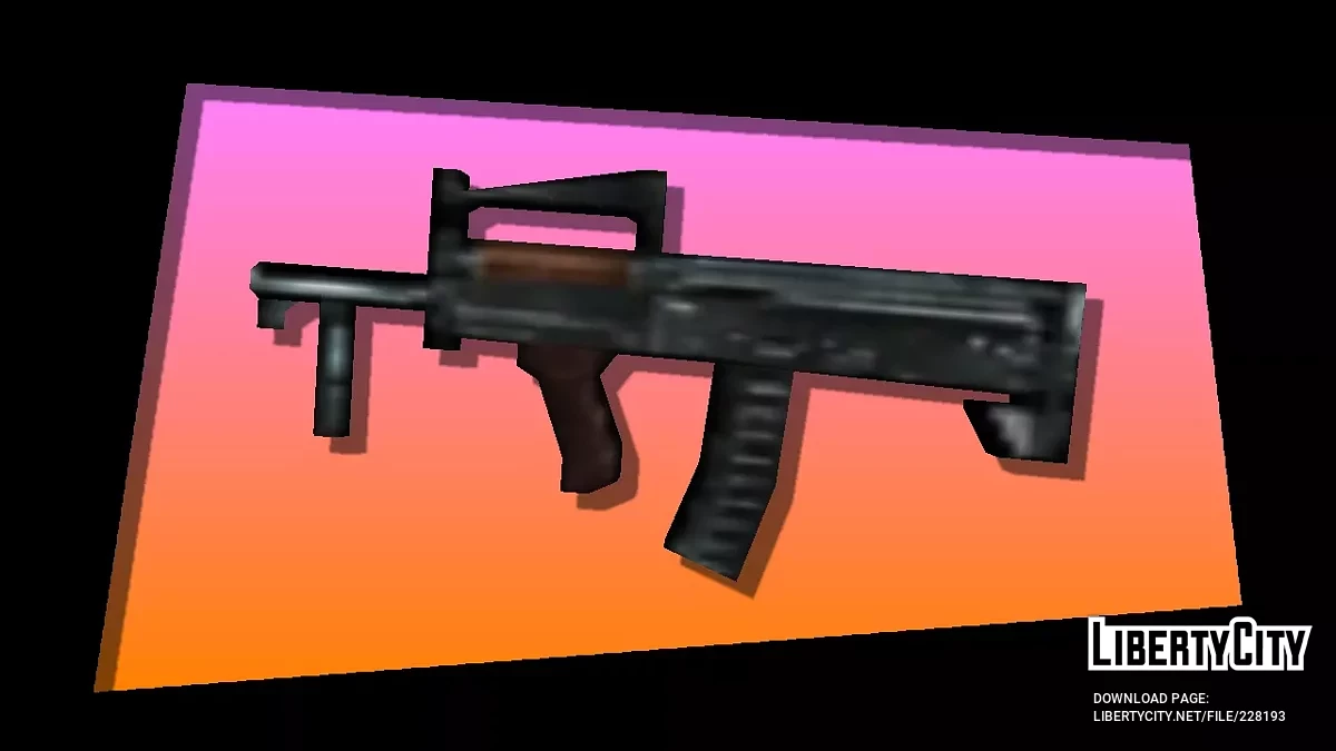 Groza OTs-14 (VC-Stil + MVL-Erweiterung) / GTA Vice City