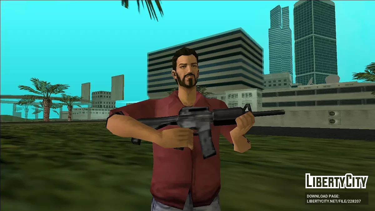 M4A1 (VC-Stil + MVL-Erweiterung) / GTA Vice City