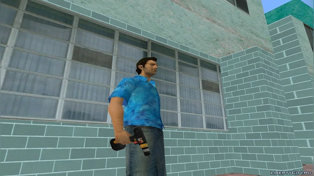 Дрель из Postal 2 Eternal Damnation / GTA Vice City