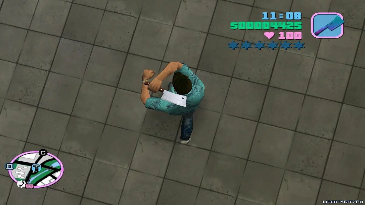 DEXTER butcher knife for GTA Vice city / GTA Vice City