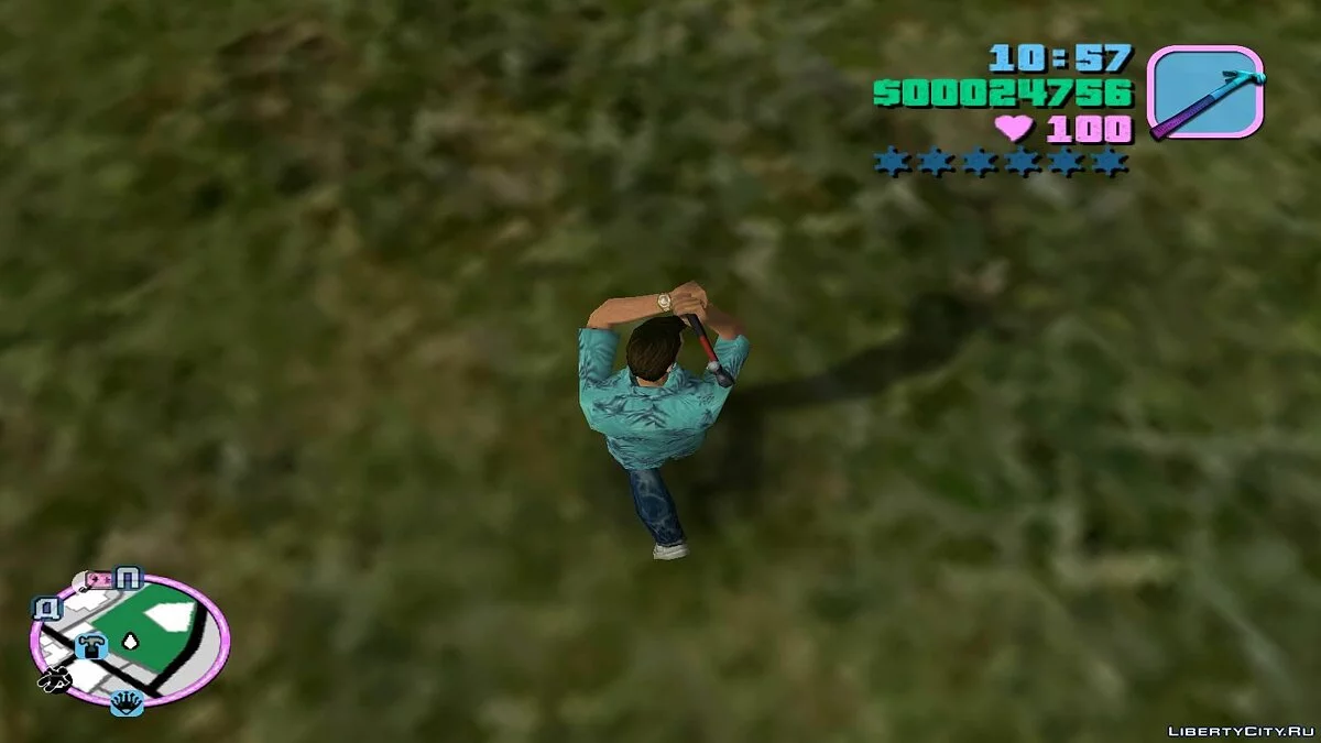 Carpenter's hammer for GTA Vice City / GTA Vice City