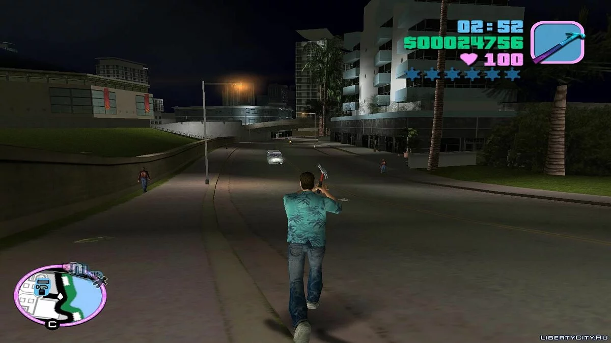 Carpenter's hammer for GTA Vice City / GTA Vice City